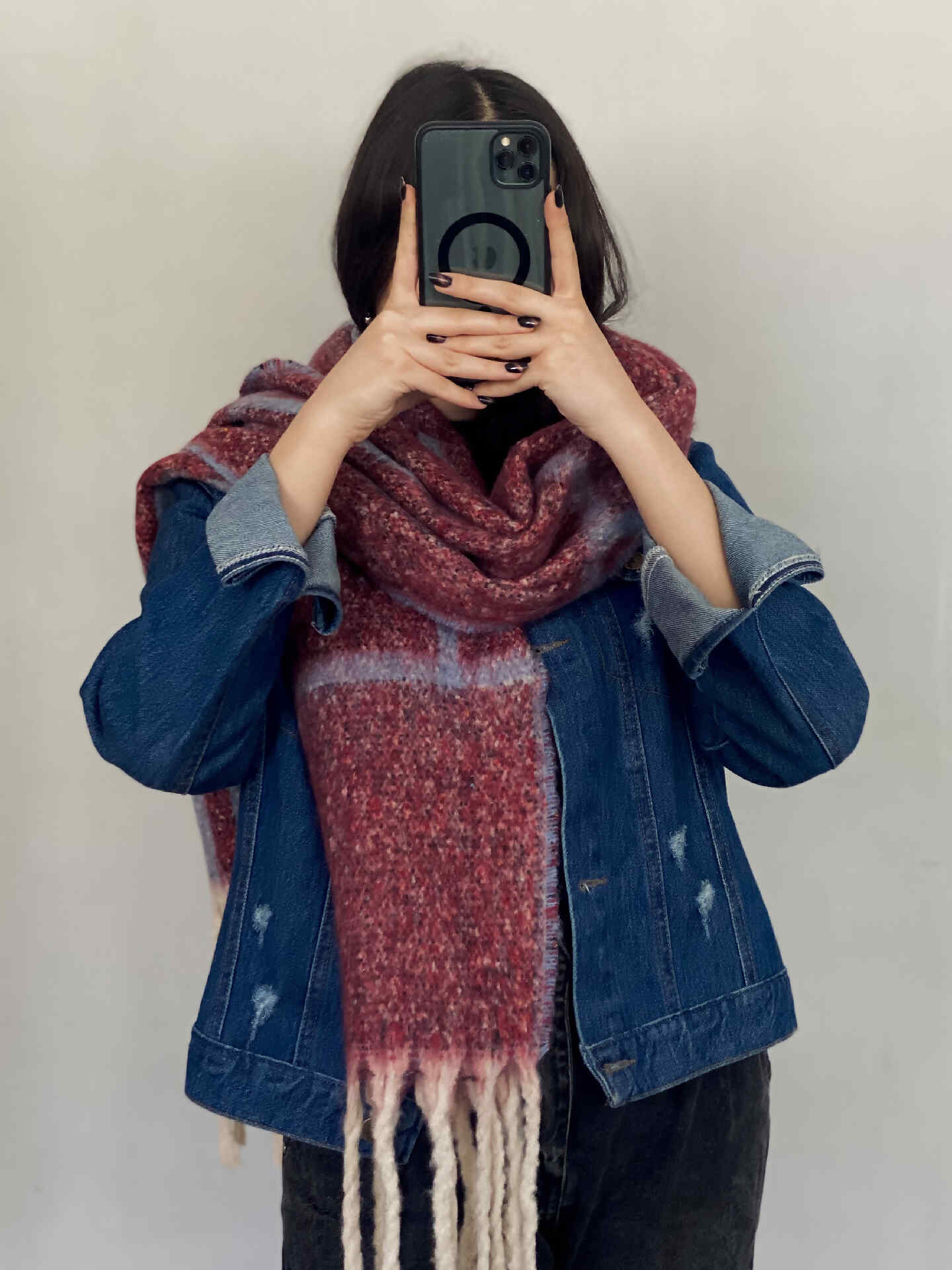 بیگ اسکارف ریشه فیتیله ای - تصویر 17