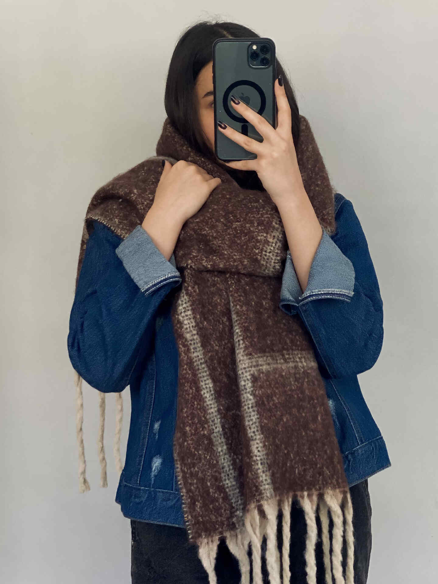 بیگ اسکارف ریشه فیتیله ای - تصویر 13