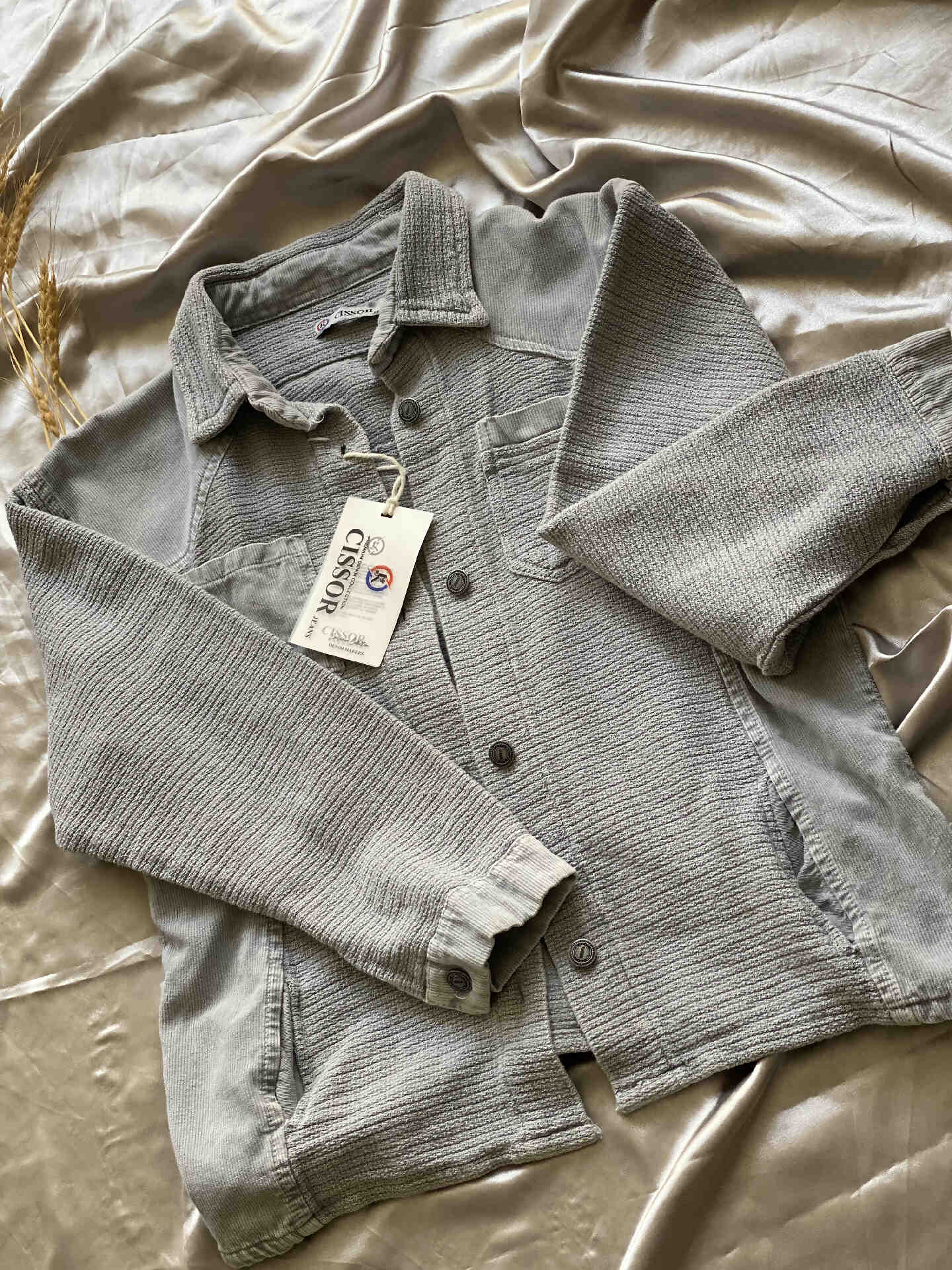 کت کتان کبریتی و کنف زنانه - تصویر 8