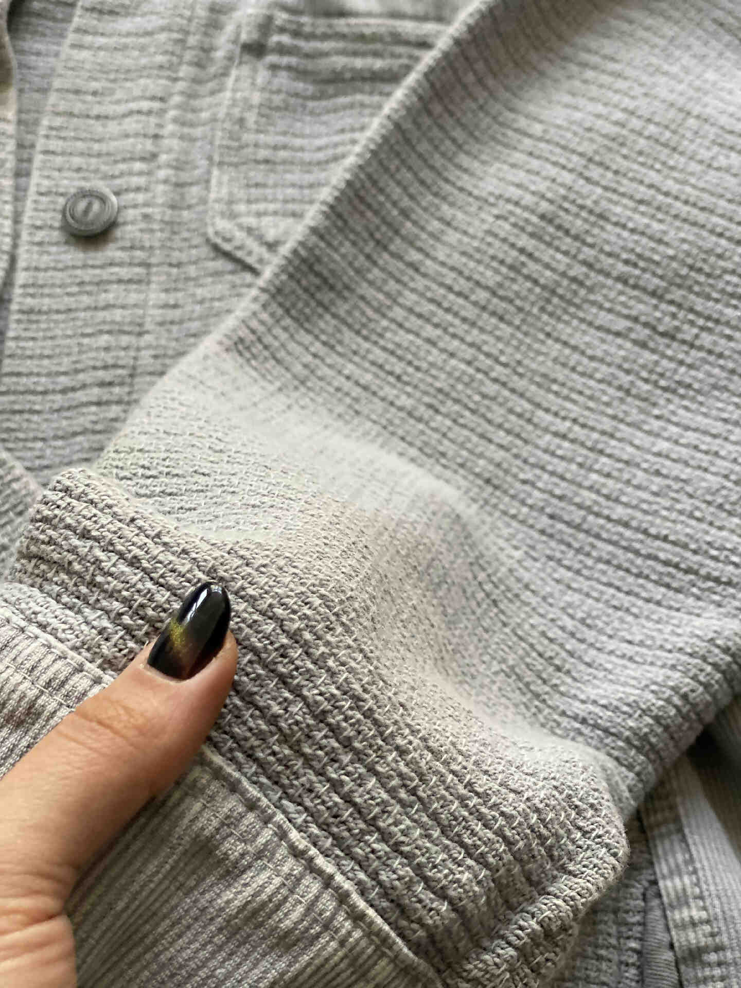 کت کتان کبریتی و کنف زنانه - تصویر 9