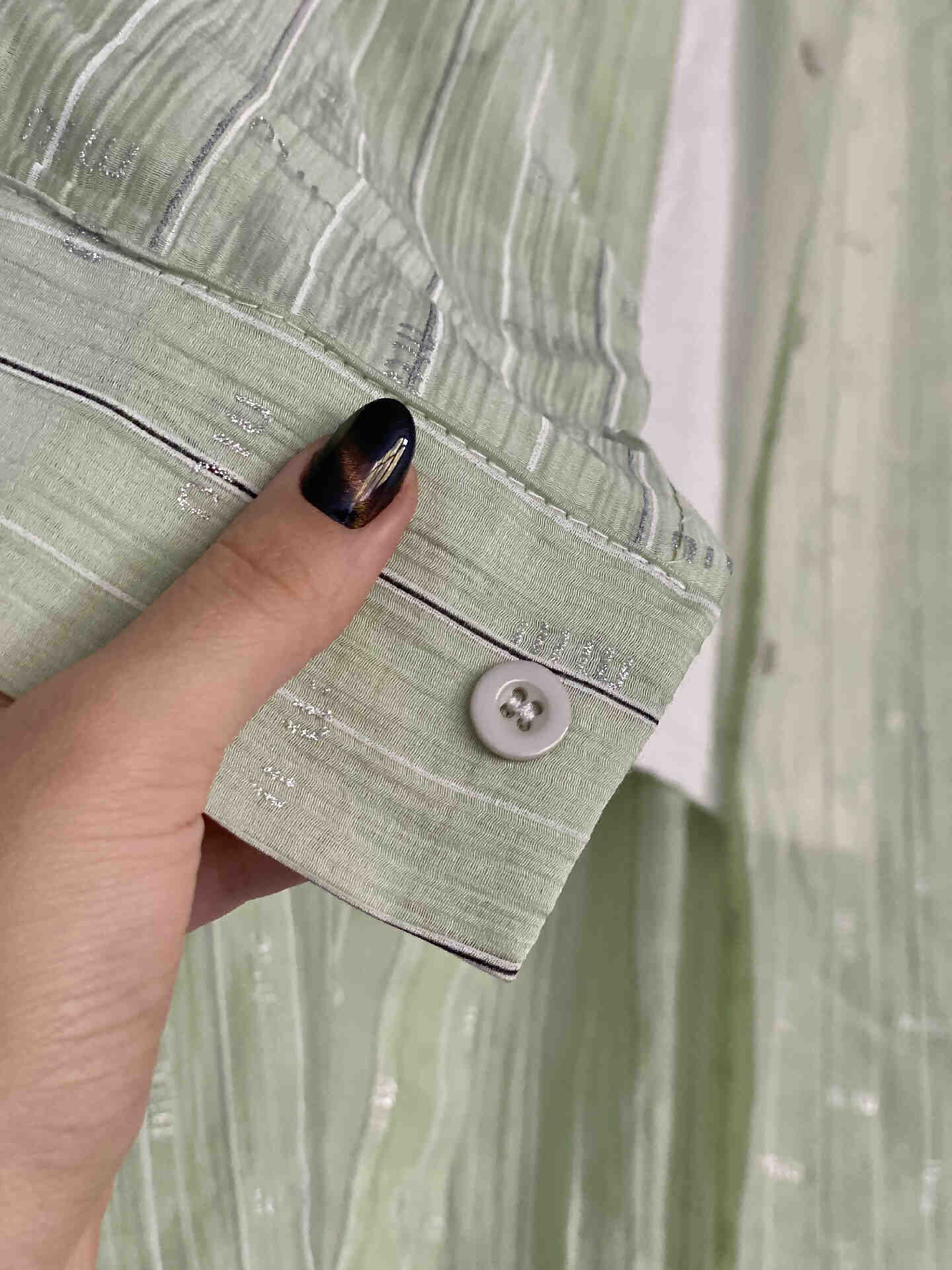 شومیز شیشه ای زنانه وارداتی - تصویر 6