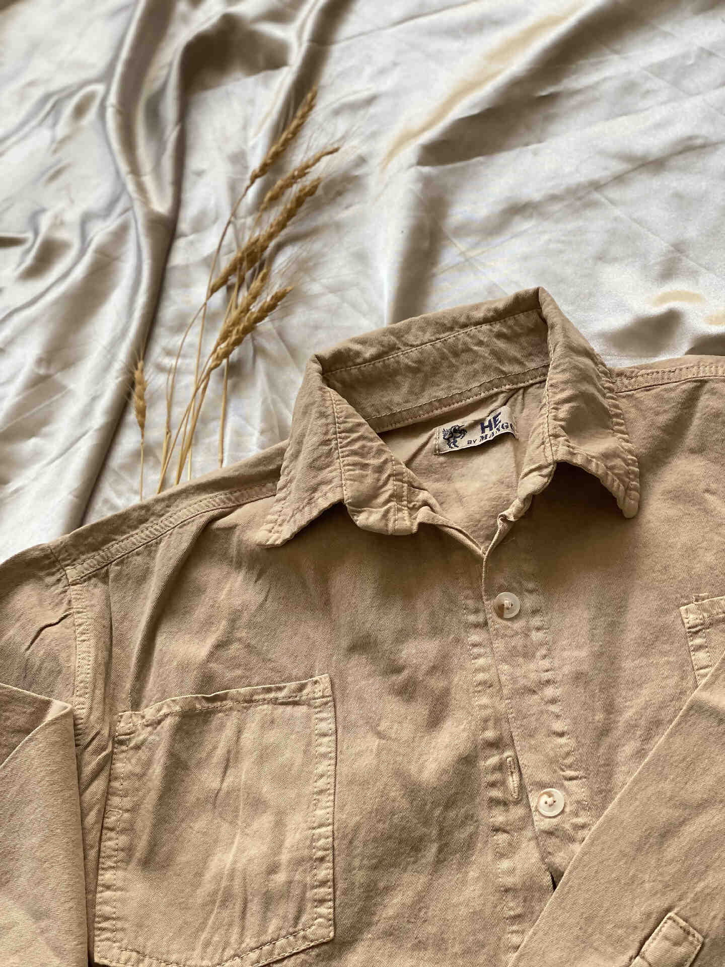 شومیز مانتویی کتان زنانه/دخترانه - تصویر 6