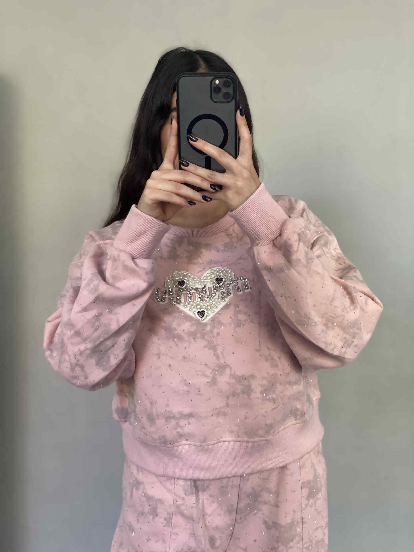 ست دورس و شلوار نگین داردخترانه و زنانه وارداتی - تصویر 23