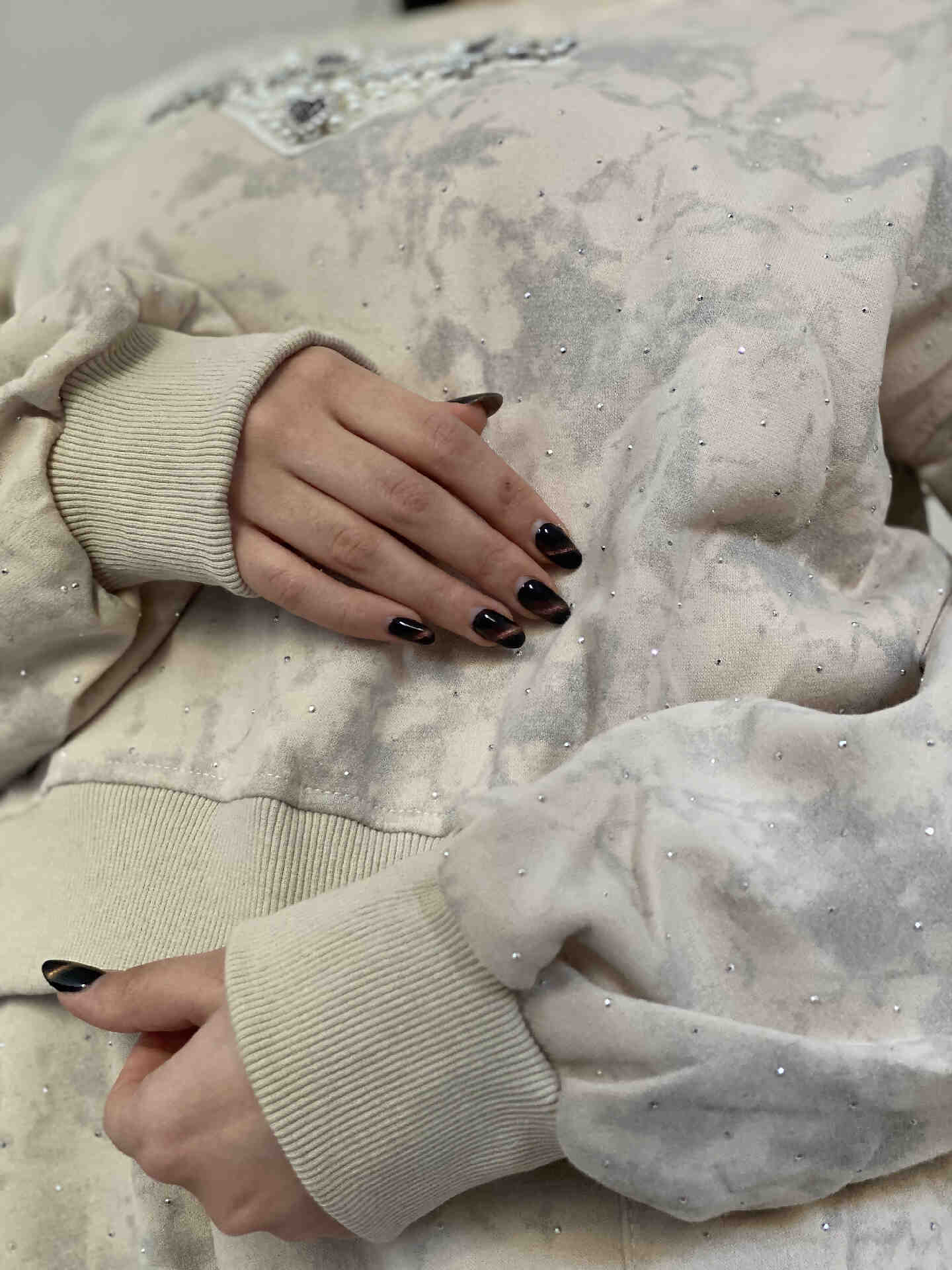 ست دورس و شلوار نگین داردخترانه و زنانه وارداتی - تصویر 22