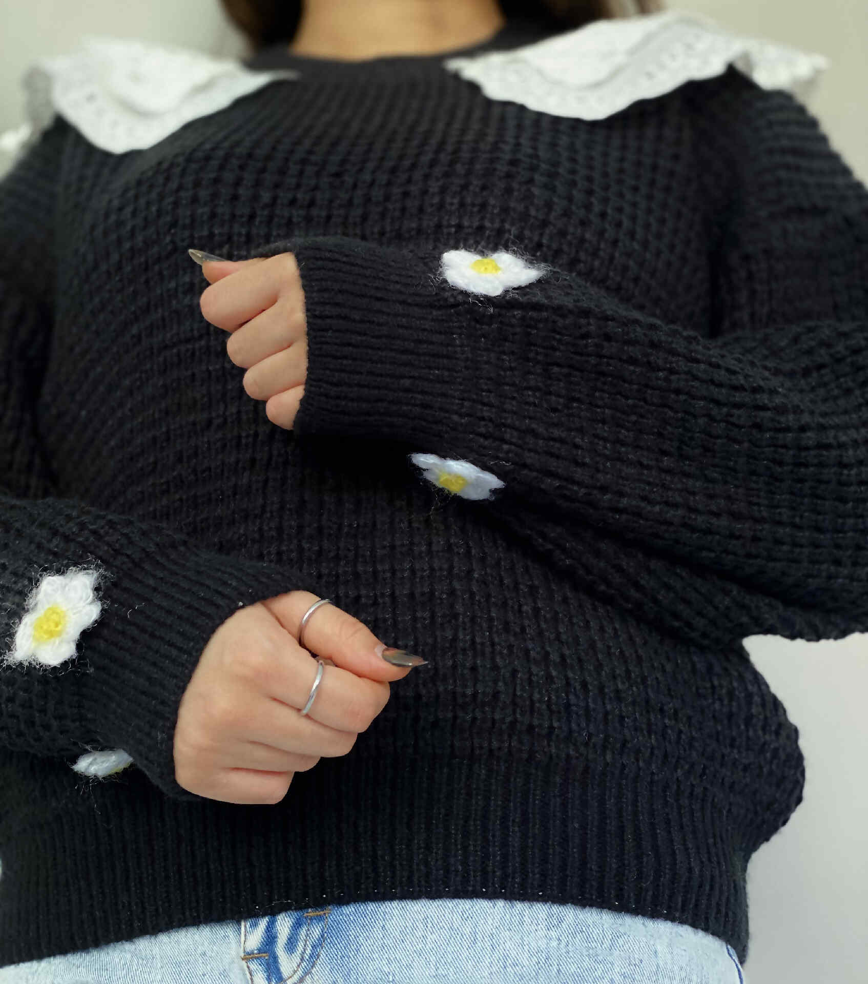 ژاکت بافت پینتسرتی زنانه /دخترانه - تصویر 6