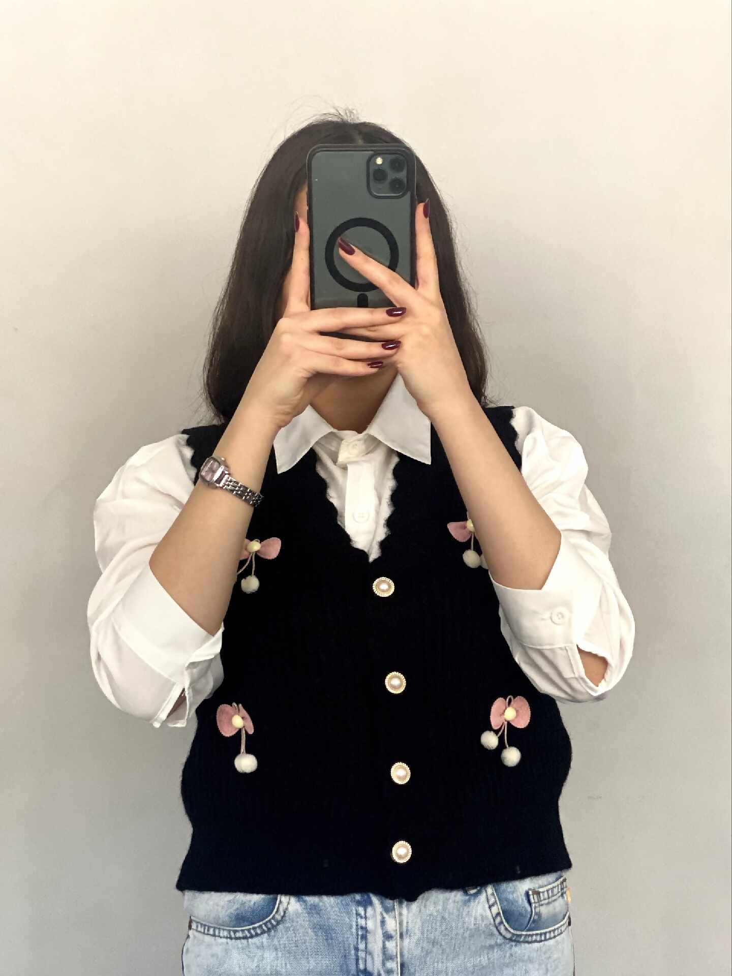 وست بافت و شومیزکتان زنانه/دخترانه - تصویر 4