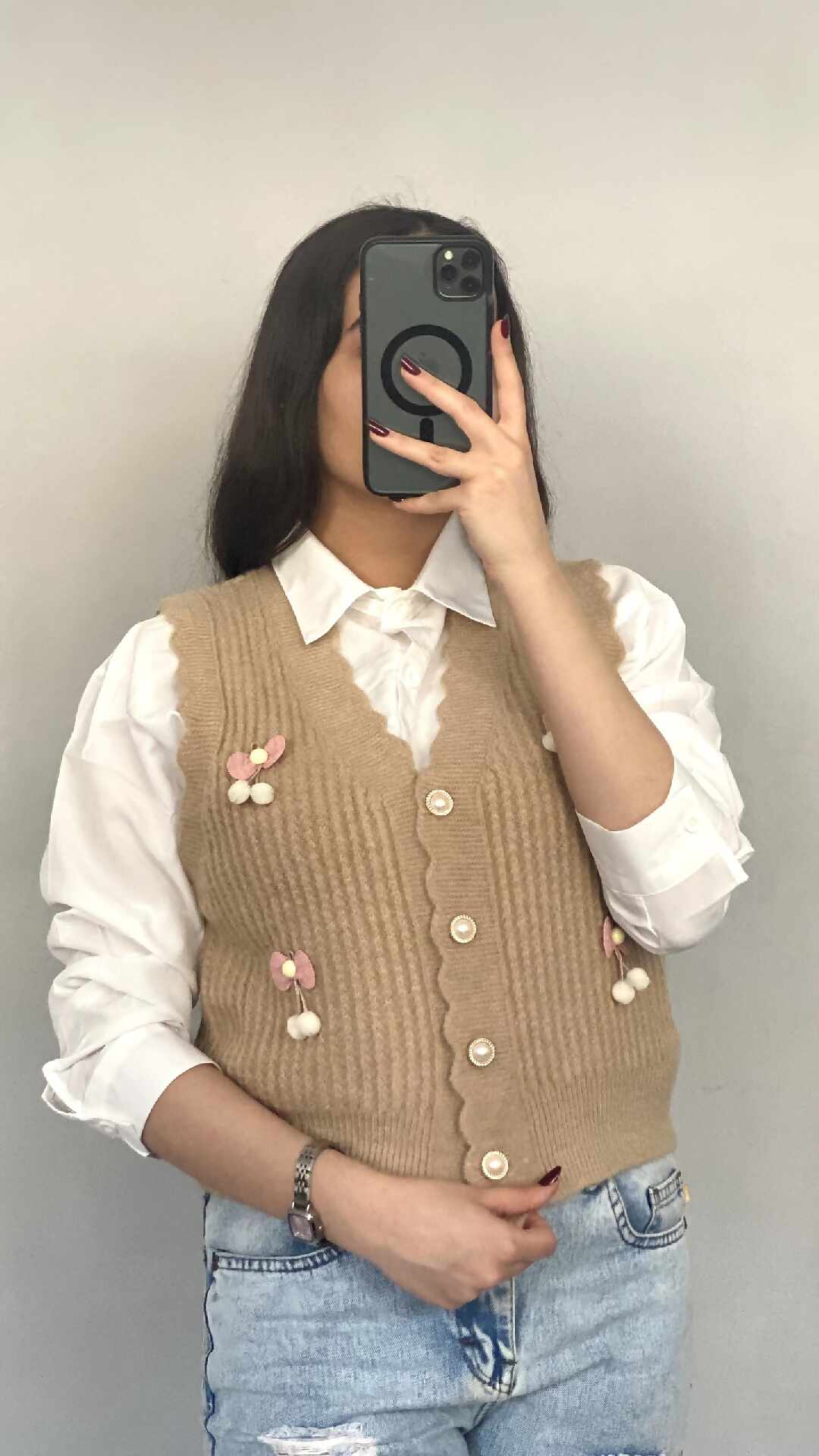 وست بافت و شومیزکتان زنانه/دخترانه - تصویر 10